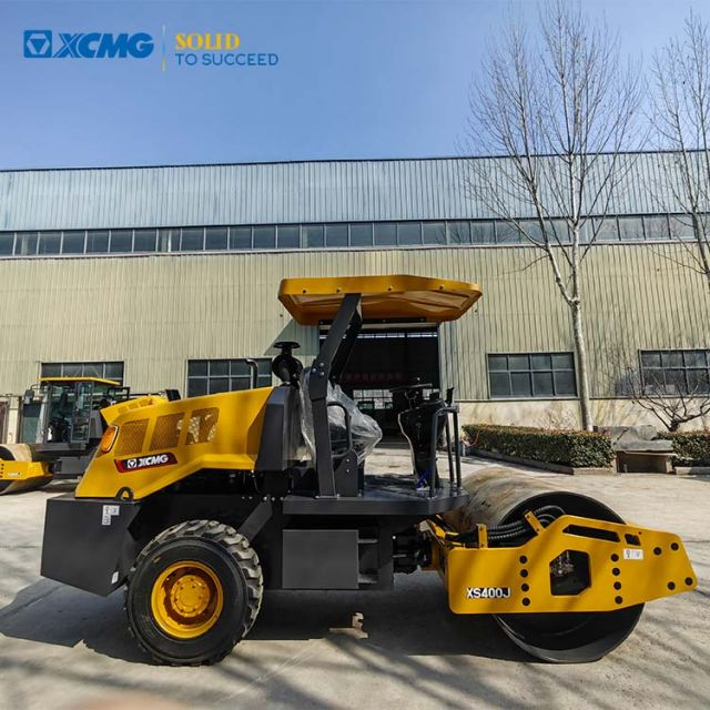 XCMG Official Used 4 Ton Single Drum Vibratory Road Roller Equipment XS400J for Sale